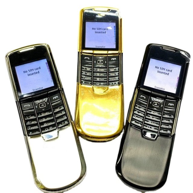 Classic Luxury Unlocked Old Slider Cheap Mobile phone GSM Camera 3G Wholesales Cell Phone 8800s